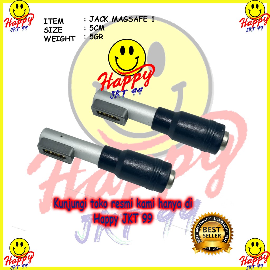[ HAPPY JKT 99 ] JACK PSU MAGSAFE1 CONVERTER MAGSAFE 1 ADAPTOR MAGSAFE 1 DC