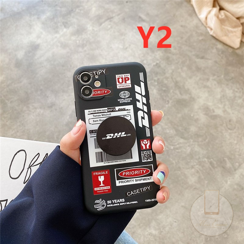 Soft Case Tpu Motif Black Dhl Cover Realme 6i 6 C12 7 7i C15 C12 C11 C17 C2 C3 6s 5 3 5i 5s Narzo 30A Narzo 20 Pro Xt Oppo A1K F9 F9Pro-2