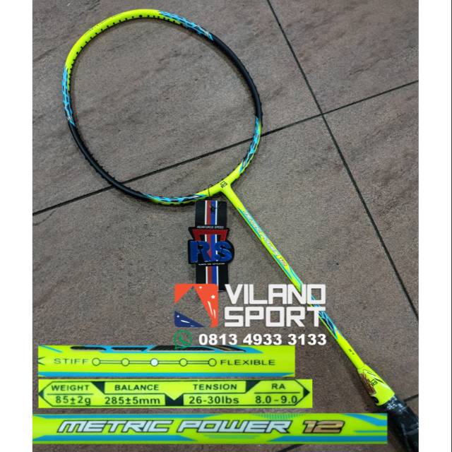 Raket Badminton RS Metric Power 12 N-II