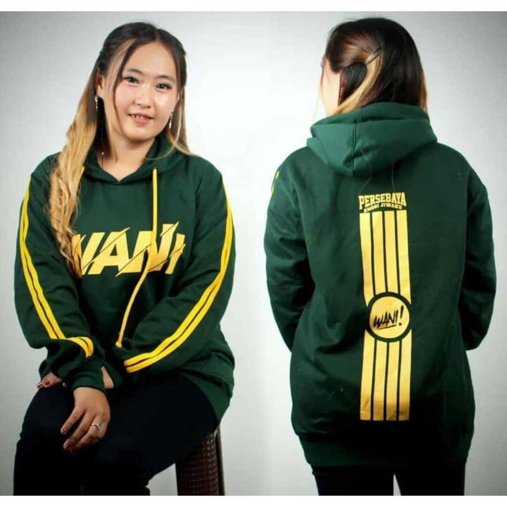 JAKET BONEK HIJAU JAKET HOODIE BONEK PERSEBAYA SURABAYA