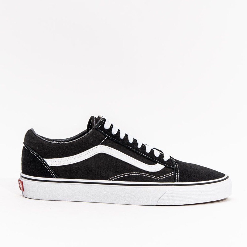 ( 8.8 ) ORIGINAL 100% Vans Classic OldSkool Black and White Original BNIB