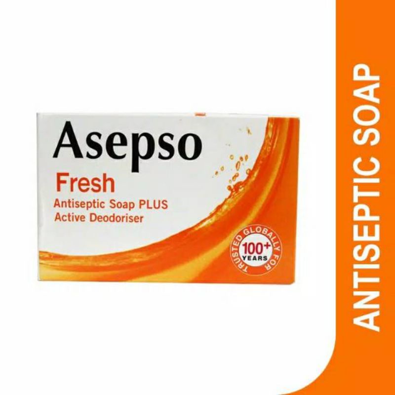 Asepso Sabun Fresh 80gr Orange/Asepso sabun gatal kulit orange 80 gr