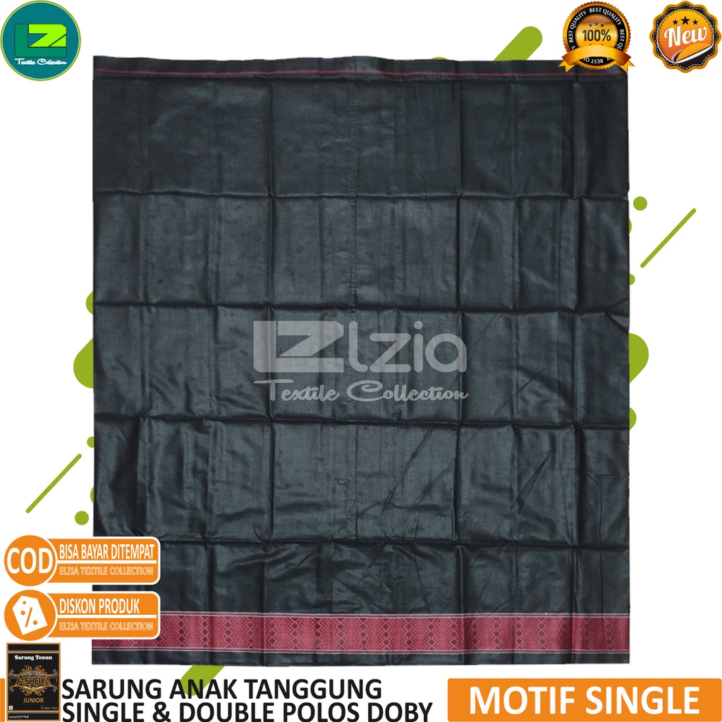 SARUNG ANAK TANGGUNG SINGLE &amp; DOUBLE POLOS DOBY