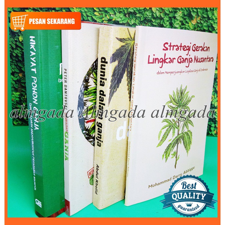 paket Hikayat Pohon Ganja - strategi lingkar ganja - dunia dalam ganja - kriminalisasi ganja