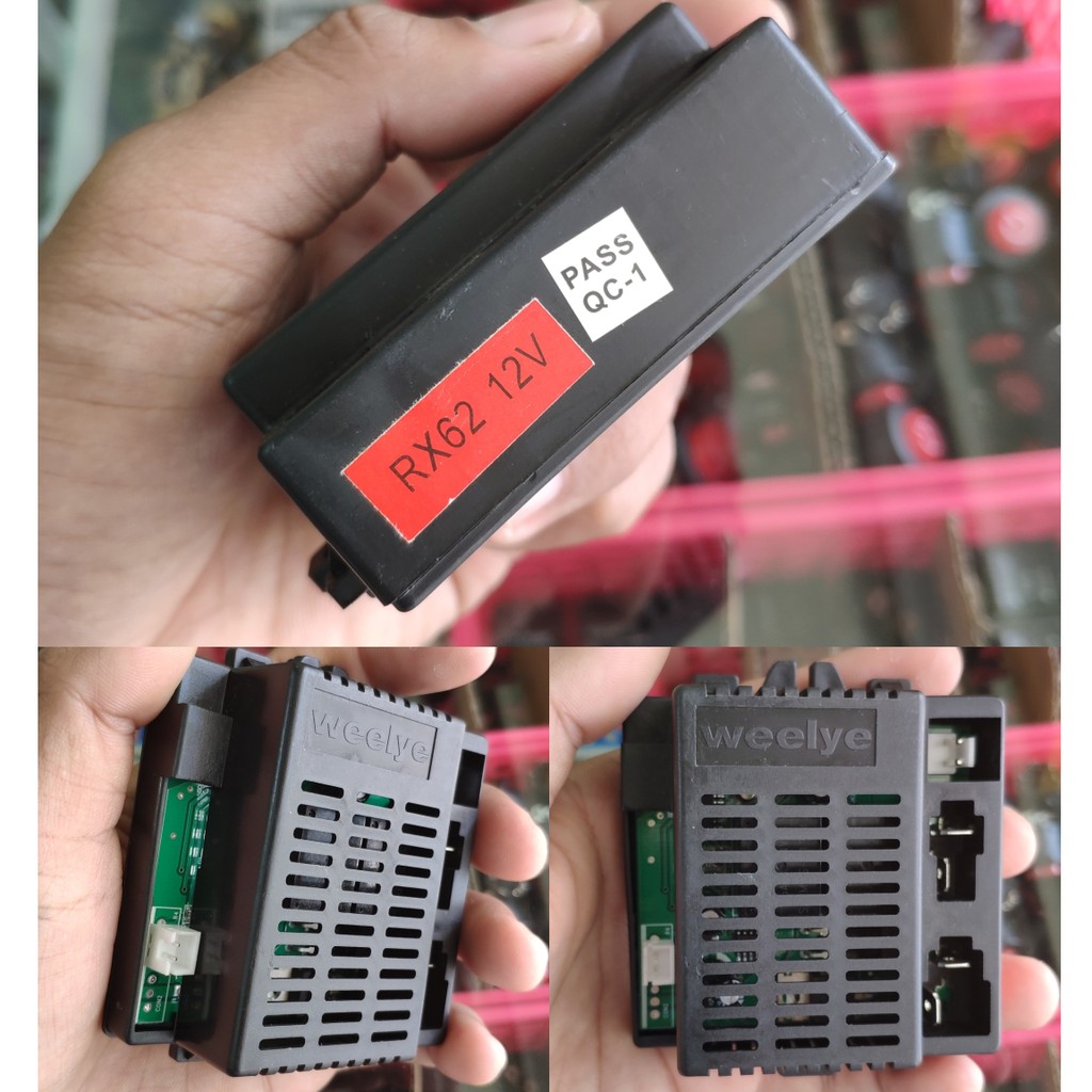 RX 62 RX 11 RECEIEVER WEELYE RX62 RX11 MODUL MOBIL MAINAN ANAK RECIVER 12 VOLT CONTROLLER REMOT RC