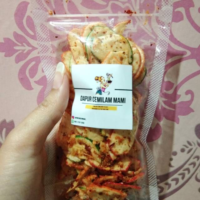 

Kerupuk seblak kering