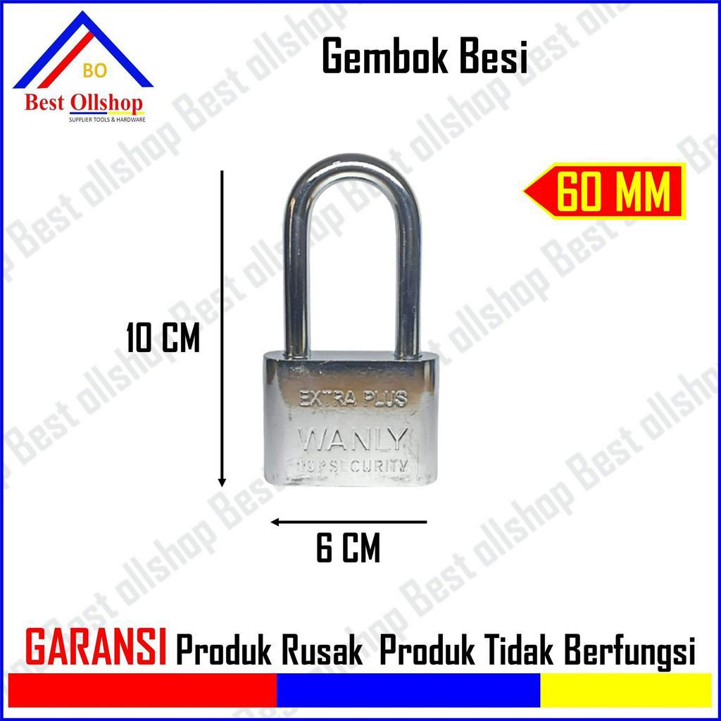 Gembok Pintu Leher Pendek Dan Panjang 60mm / Gembok Pagar gembok anti maling