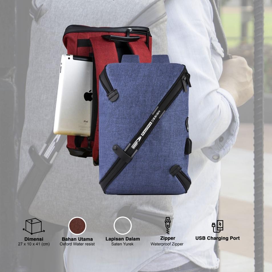 Siap Kirim.. Raudha - Tas Ransel Kanvas Fuusha - Tas Ransel Pria - Tas Ransel Pria - Tas Ransel Kanv