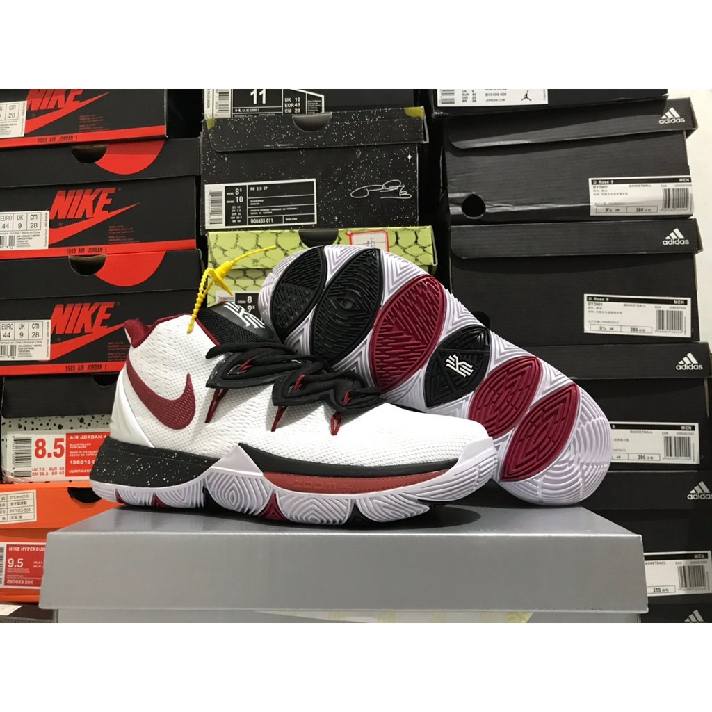 kyrie 5s white