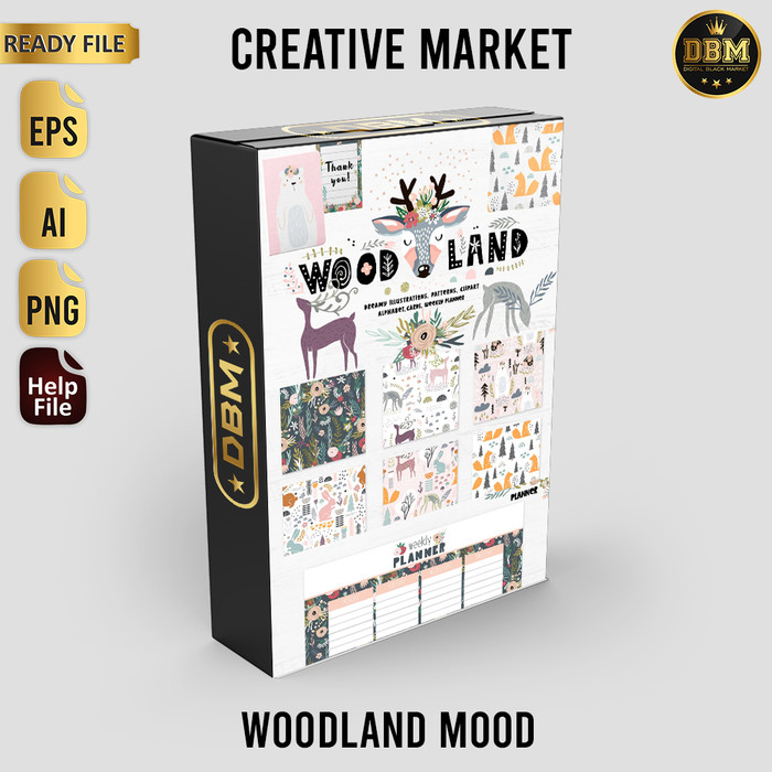 Woodland Mood - Vector Designs