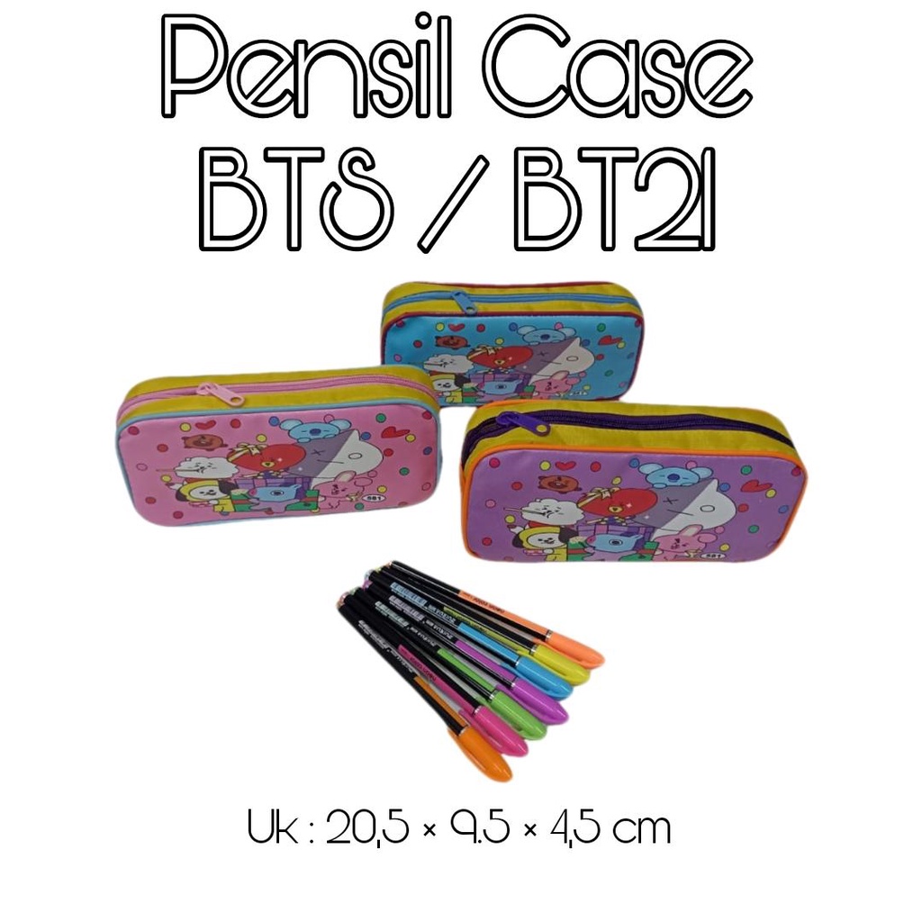 

KOTAK PENSIL / PENSIL CASE SHINTOENG / POUCH ST581 KARAKTER KARTUN