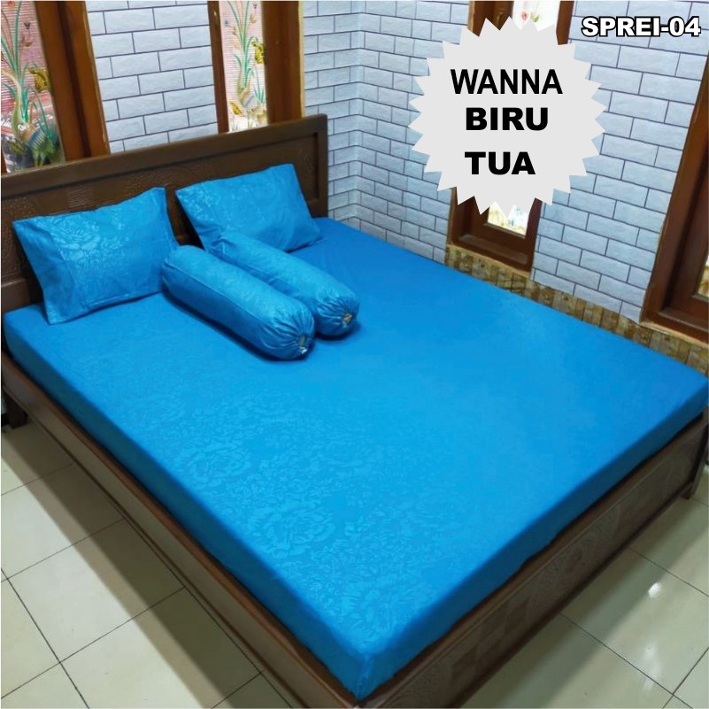 Sprei Polos murah Berkualitas Sprei kasur Ukuran 160cm x 200cm Sprei Anti Luntur WHFUNITURE