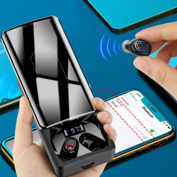 ⭐10000mAh Wireless TWS 5.1 Bluetooth Earphone In-ear Headphone LED Display Sports Waterproof Headset-4