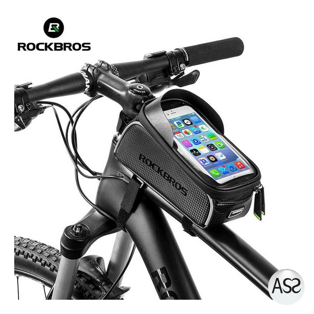 ASS Shop - Rockbros Tas Sepeda Waterproof untuk 6.0 inch Smartphone - 017-1