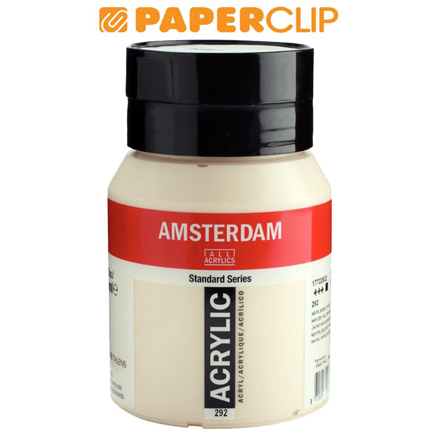 

CAT ACRYLIC AMSTERDAM 17722922AAC 500ML S1 NAPLES YELLOW RED