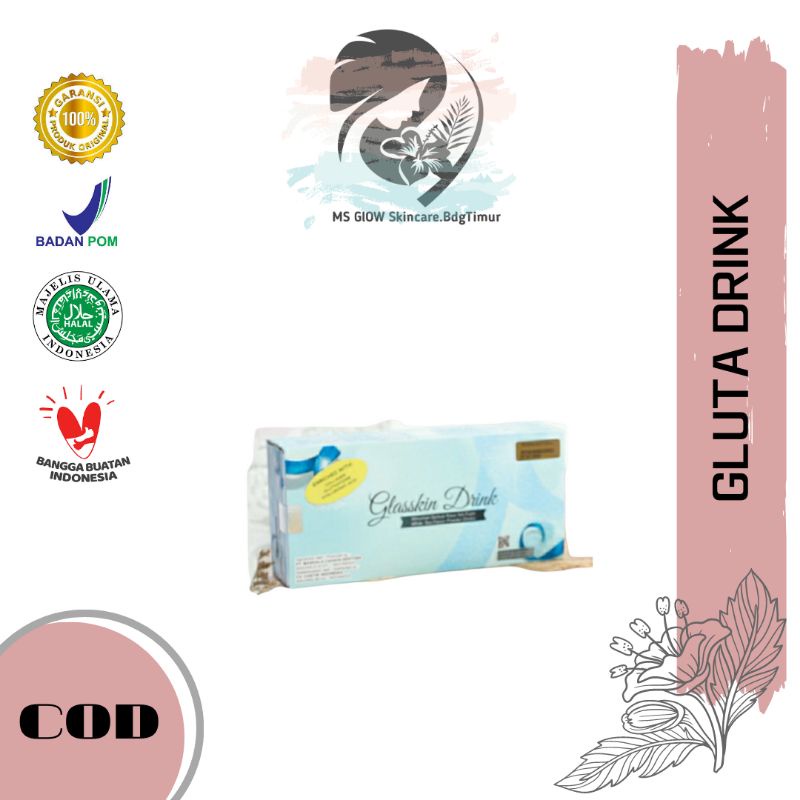 Glasskin minuman collagen ms glow