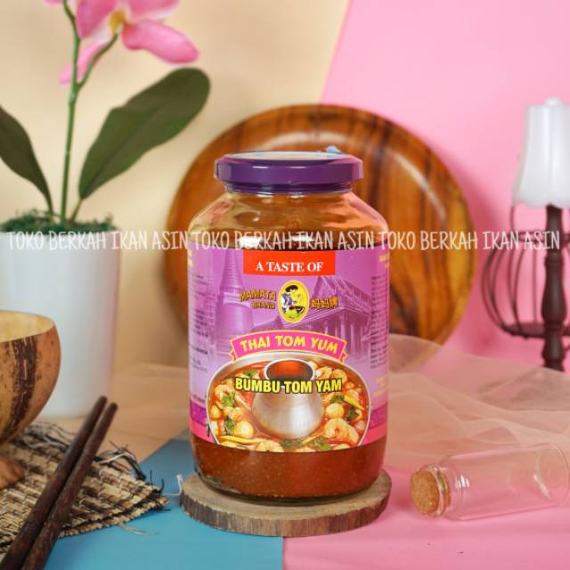 

Mamata Tom Yum Thai 675gr / Sambal Tom Yum Import Thailand