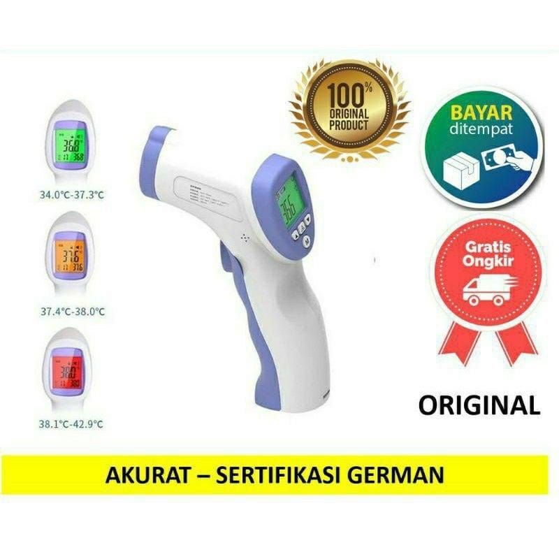 Termurah MEDAN Termometer Termogun Thermogun Thermo Gun Thermometer Gun infrared Suhu Tubuh Non Kontak Laser Digital Suhu