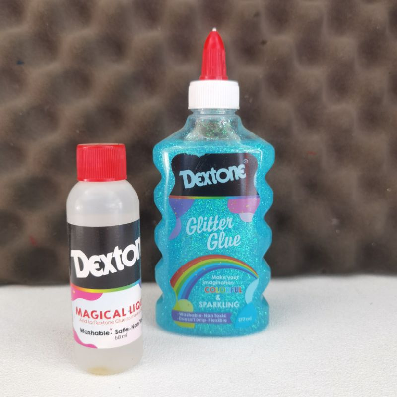 

Glitter Glue Dextone Lem Gliter Prakarya Art Craft Slime 177ml 177 ml