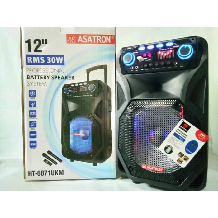 Maestro HT 8871UKM Speaker Portable Meeting Wireless Asatron 12inch