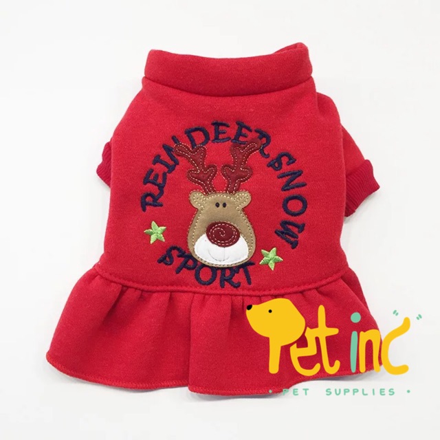 Reindeer christmas dress