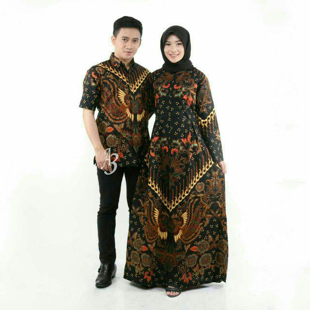 couple batik Asmara linggar srg 7 by Suryandhanu 4666784743886 Couple L - Fit to XL-Kupu kuning