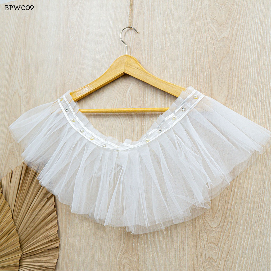 [PALING LARIS] WEDDING BOLERO PESTA PERNIKAHAN LACE SABRINA PUTIH WANITA BPW009