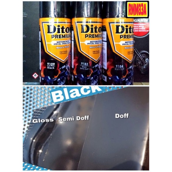 Jual Diton Premium Varian Hitamblack Semi Doffflatmatte Buram Metallic Metalikcandy Cat 5664