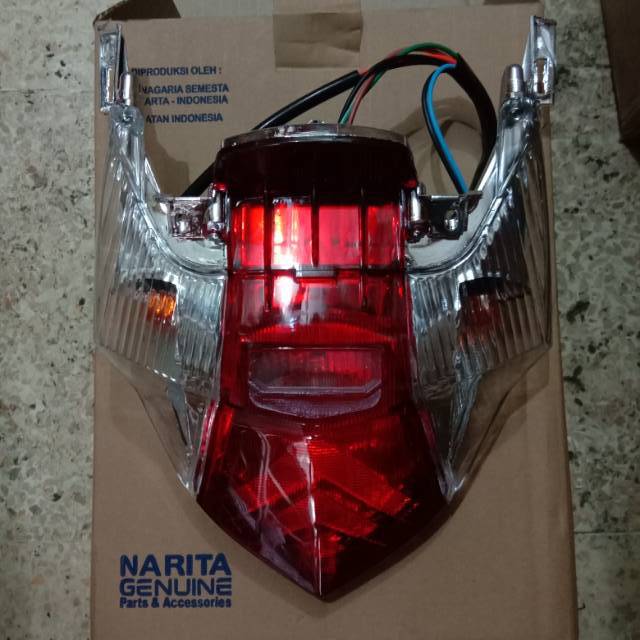 Lampu stop belakang revo fit fi kumplit