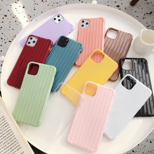 Soft Koper Luggage Case Iphone 6 Vivo Y20 Y12S Y12 Y17 Y91 Redmi 6A 8 8A Note 9 Realme C2 Candy Case
