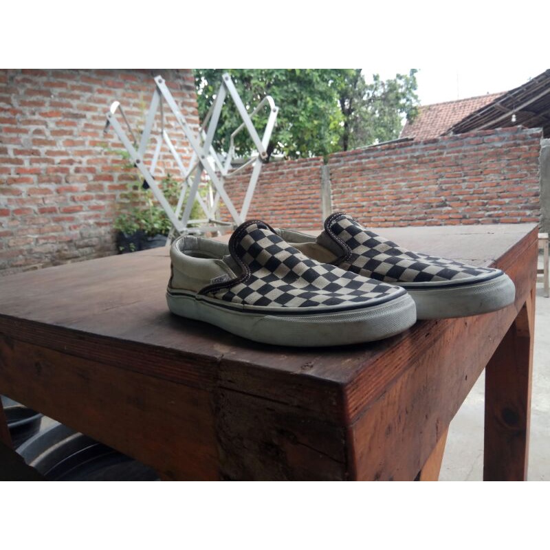 sepatu vans checkerboard second original