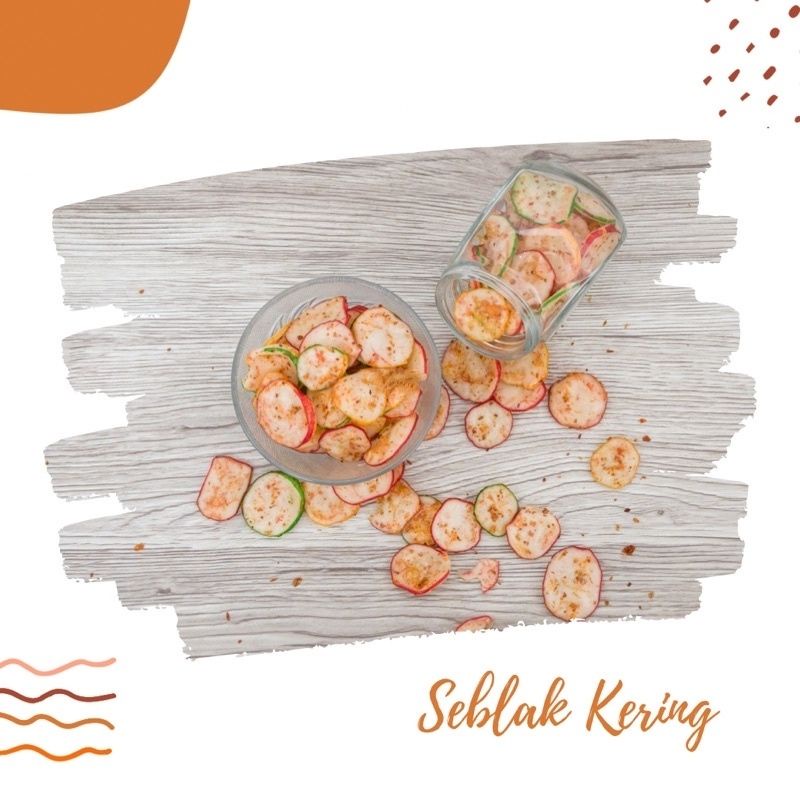 Krupuk Seblak Kering Pedes Cemilan Kerupuk 50gr Camilan Pedas Gurih Bumbu