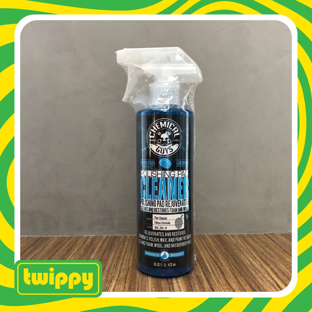 Jual Chemical Guys Foam & Wool Polishing Pad Cleaner 16oz Shopee