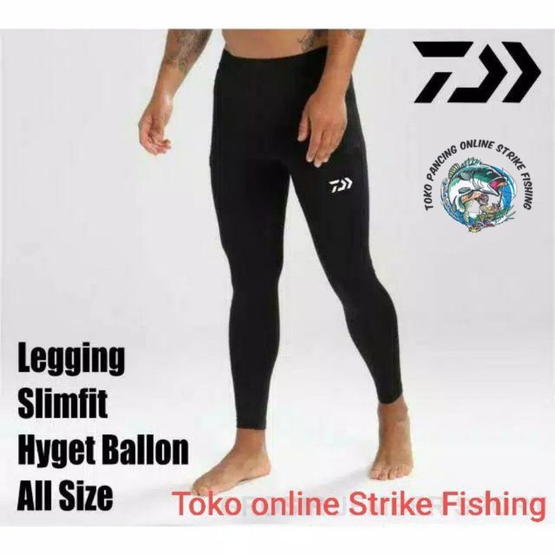 Celana manset mancing murah /legging sporty