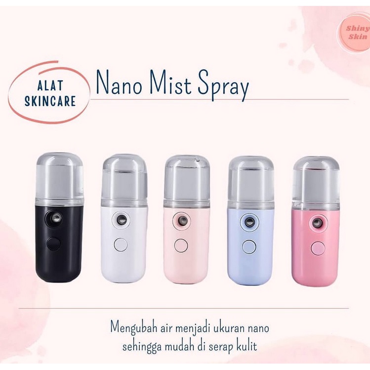 Nano Spray Mist ~ Semprotan Pelembab &amp; Perawatan Wajah Mini Portable