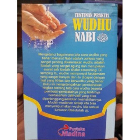 Buku Saku Tuntunan Praktis Wudhu Nabi