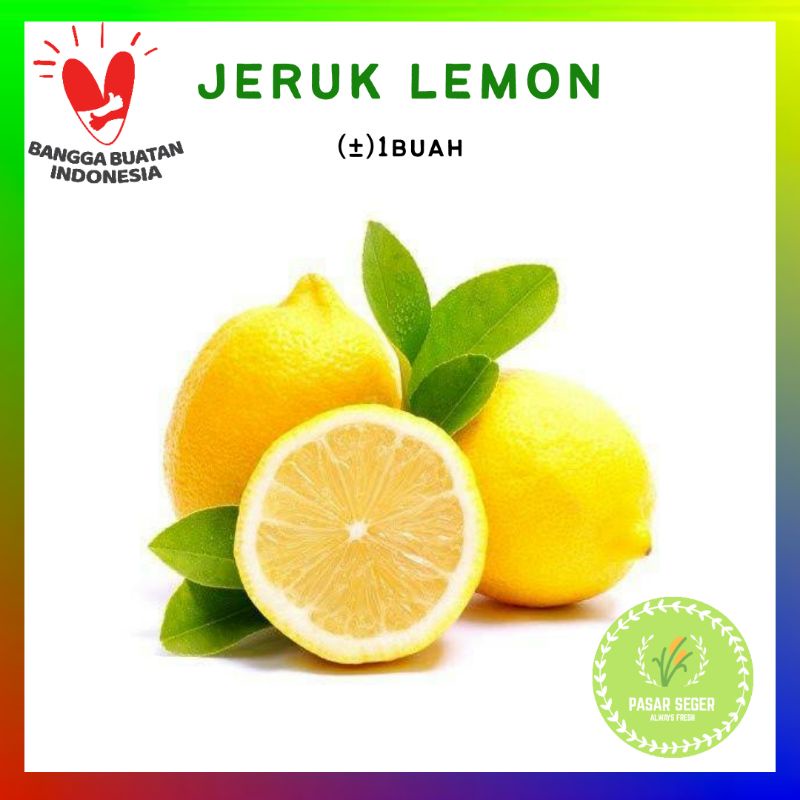 

JERUK LEMON SEGAR 1buah