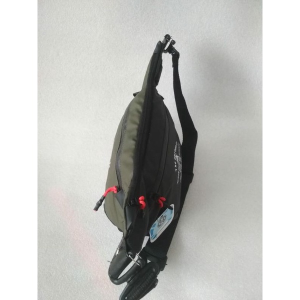 WAISTBAG 491 ZAS ORIGINAL SLING BAG TAS 491ZAS TAS SELEMPANG 491ZAS USB WATERPROOF