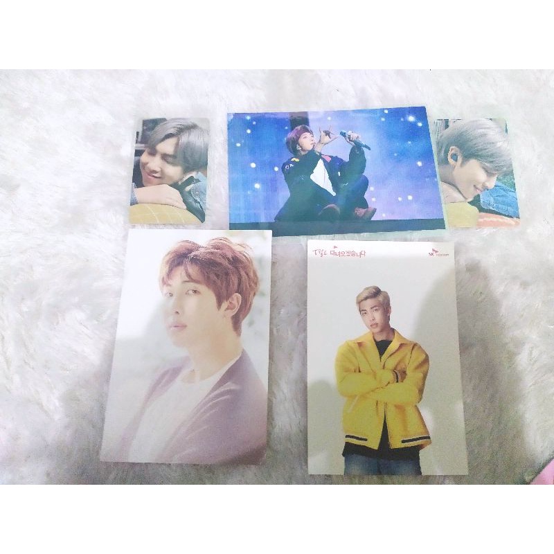 Photoset Postcard Bluray Fanmeeting 5th Muster In Japan BTS RM / Kim Namjoon