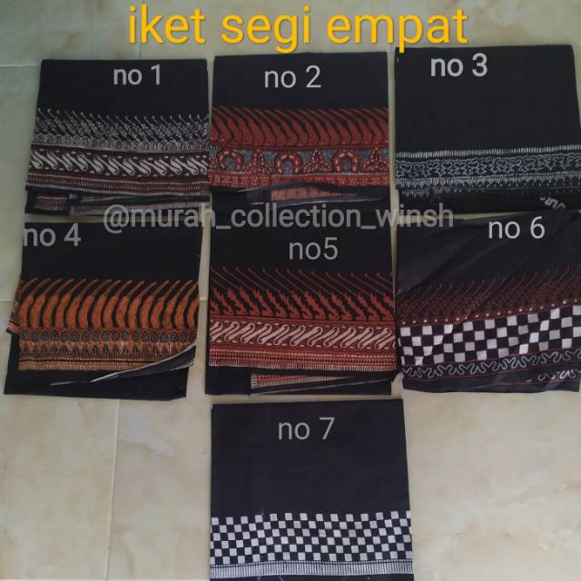 iket jawa batik segiempat | udeng jawa | udeng jaranan | udeng blangkon