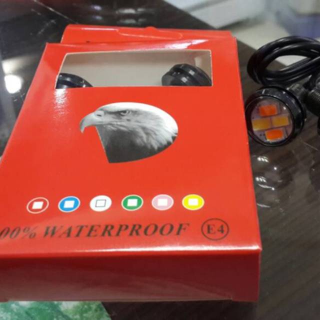 Eagle Eye Mata Elang Led Luxeon Kuning, Ice Blue, Hijau, Merah