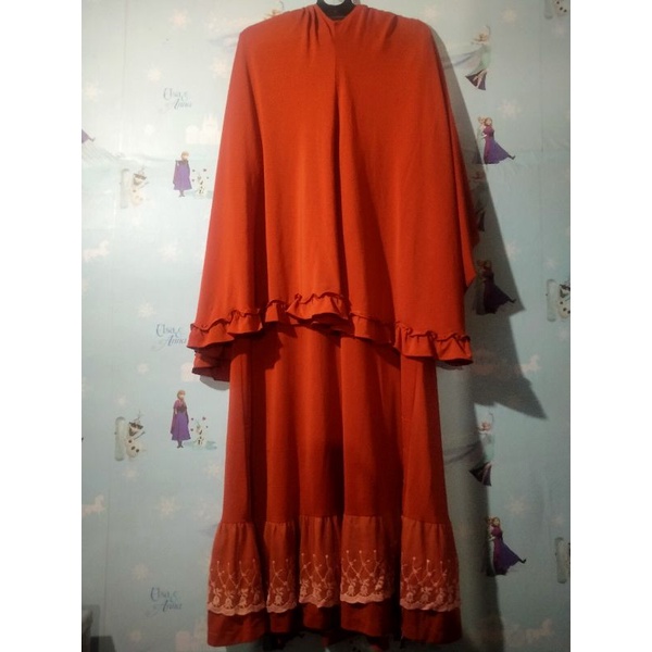 set gamis hijab preloved
