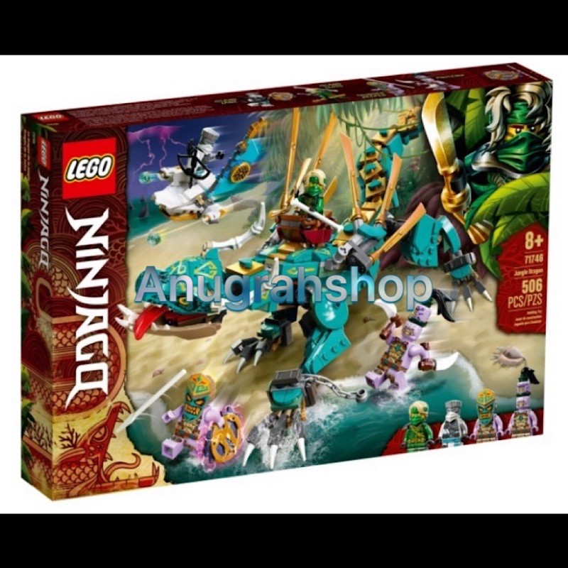 LEGO 71746 NINJAGO Jungle Dragon