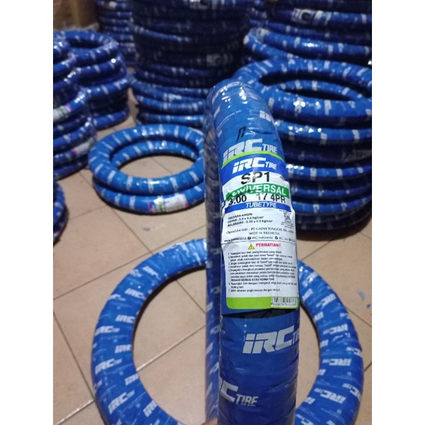 Ban Luar Ukuran 300-17 Tipe SP1 motif kotak-kotak motor classic/kuno