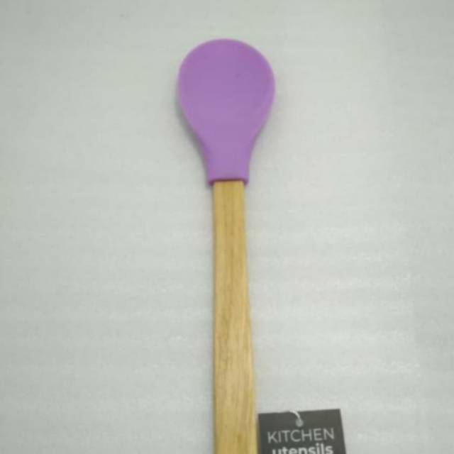 CYPRUZ AM1003 SERVING SPOON SILICONE GAGANG BAMBU