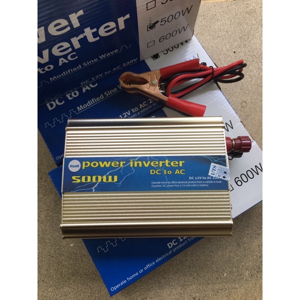 INVERTER DC 12V TO AC 220V 500 WATT POWER INVERTER 500W