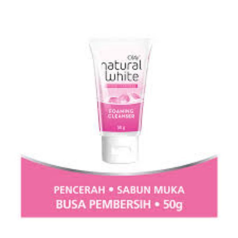 FACIAL FOAM OLAY WHITE NATURAL 50G - OLAY NATURAL WHITE