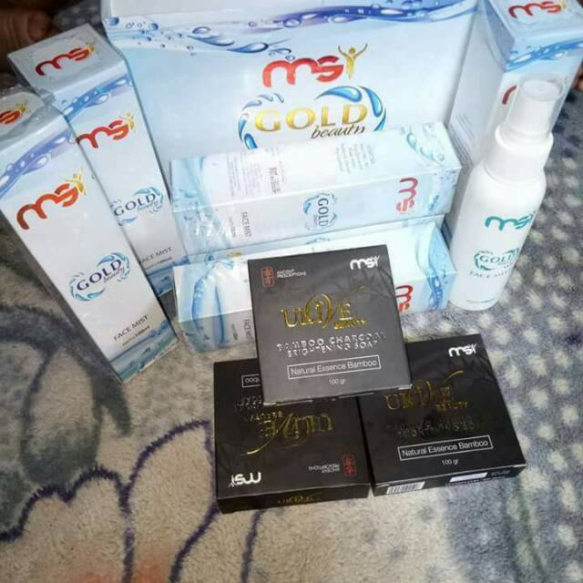 Paket Mix Facemist dan Sabun Bamboo Charcoal - MSI - 650.000 +FREE MEMBER