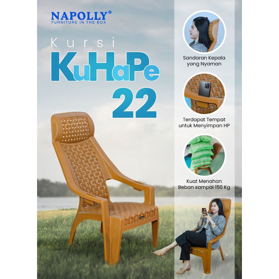 Napolly - Kursi Santai Plastik KUHAPE 22