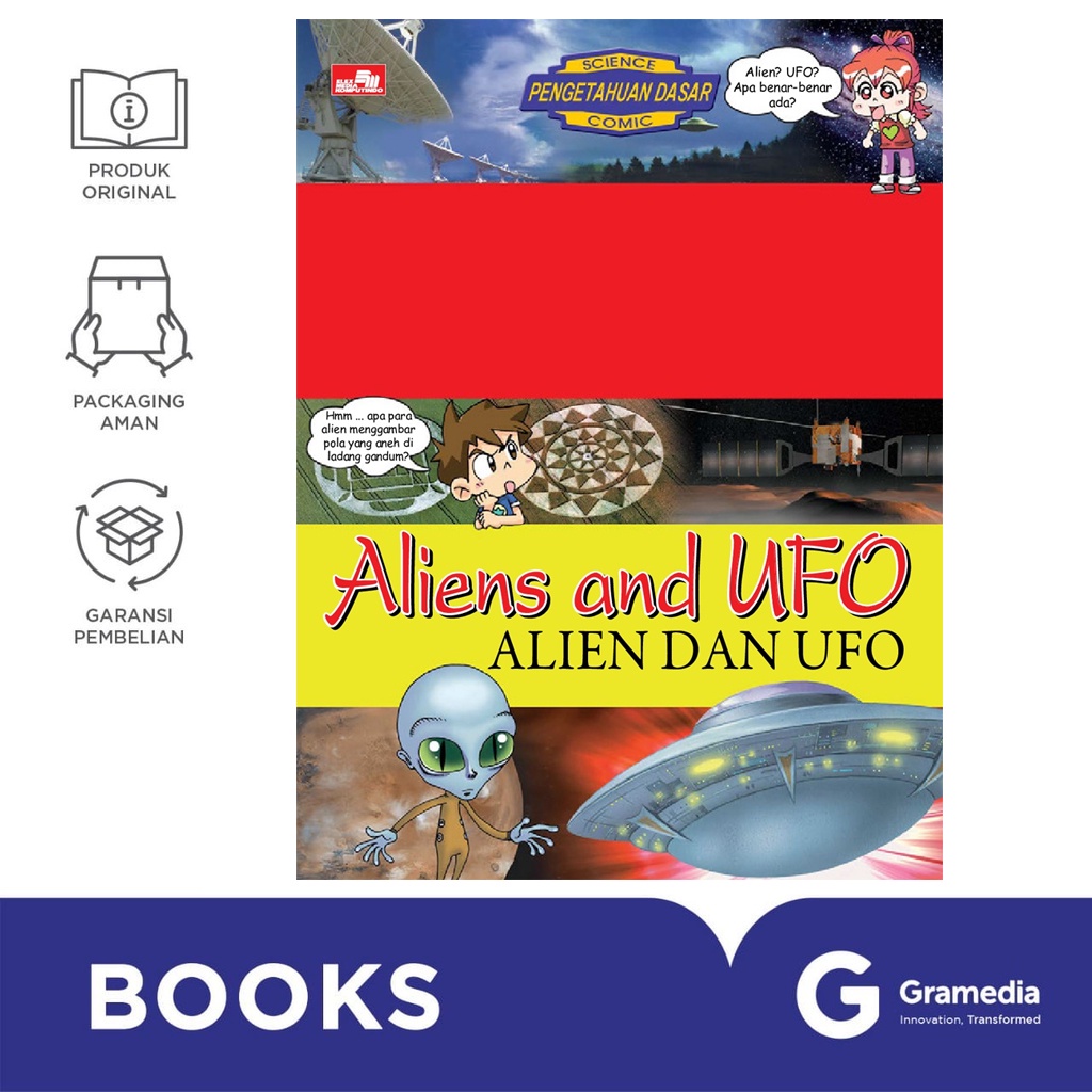 Gramedia Bali - Why? Alien and Ufo